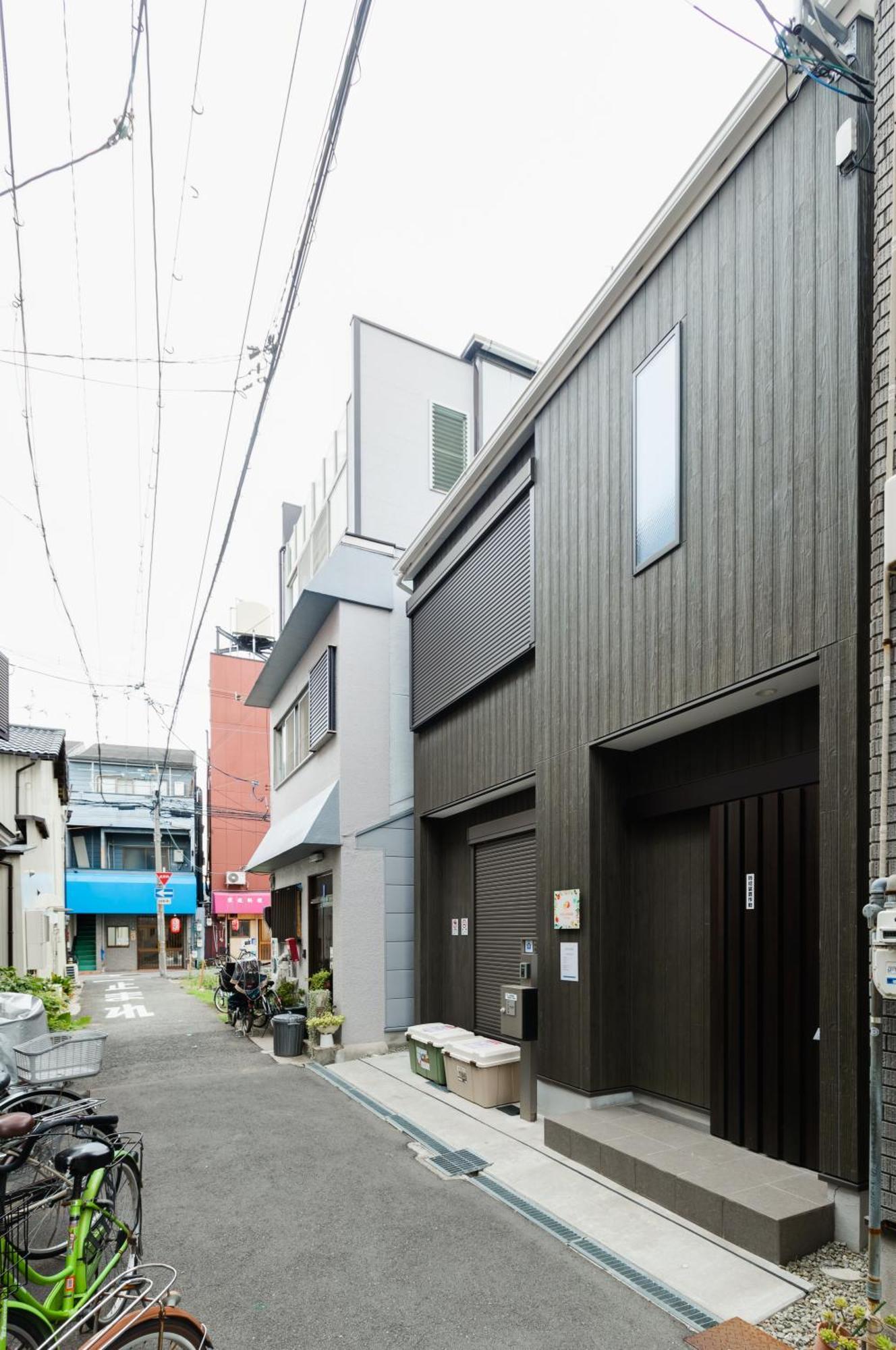 小田別荘 難波 Oda Villa Namba โอซาก้า ภายนอก รูปภาพ